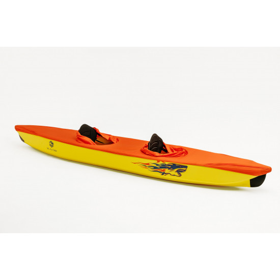 Фартук на каяк надувной 2 места Blau see