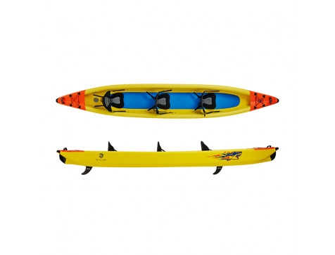  Blau See надувной каяк Shark-3 Expedition
